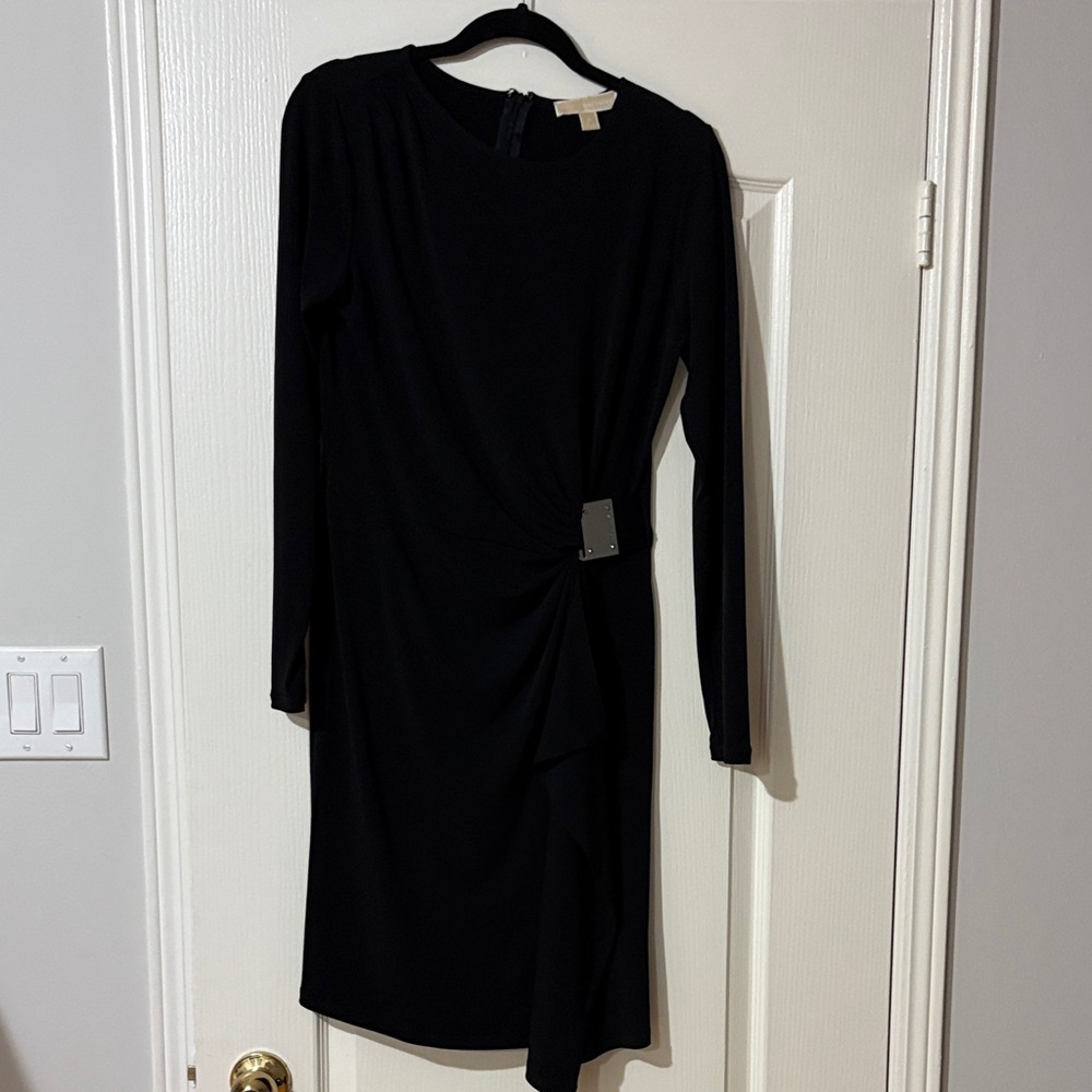Michael Kors Black Long Sleeve Dress